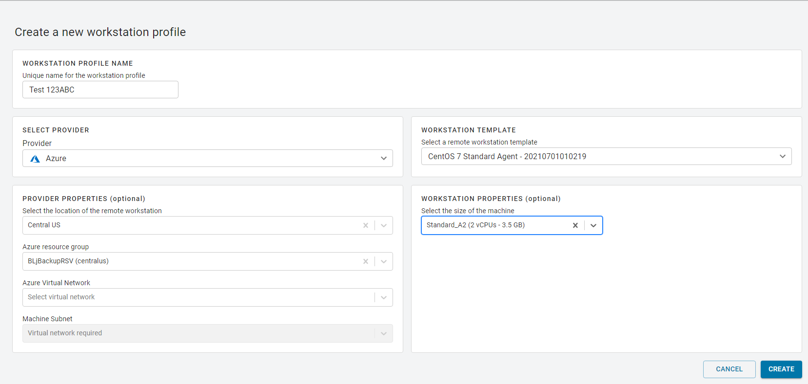 Creating Workstation Profiles