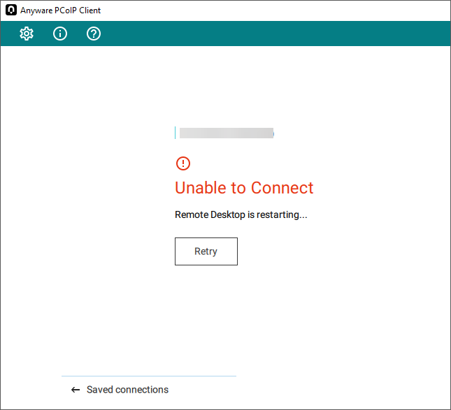 Desktop Startup Failure