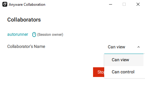 Allow input control