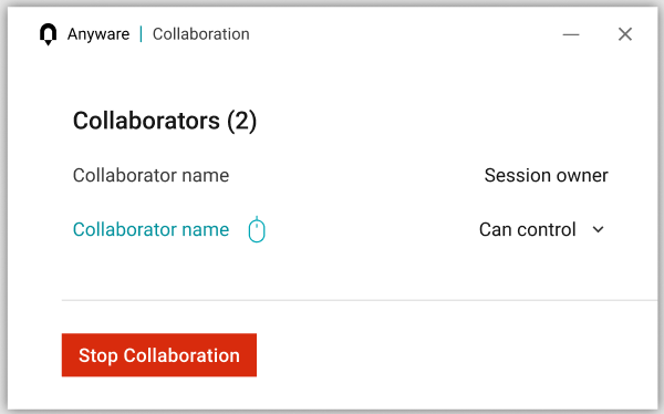 Stop collaborating