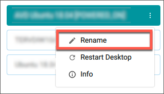 Rename a desktop