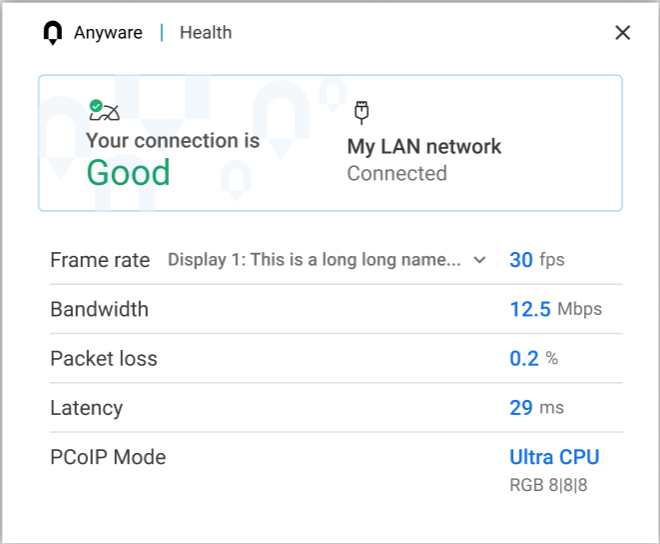 Connection Health Indicator