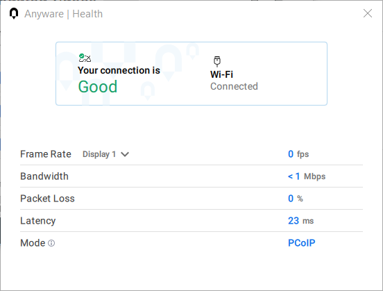 Connection Health Indicator