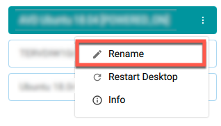 Rename a desktop