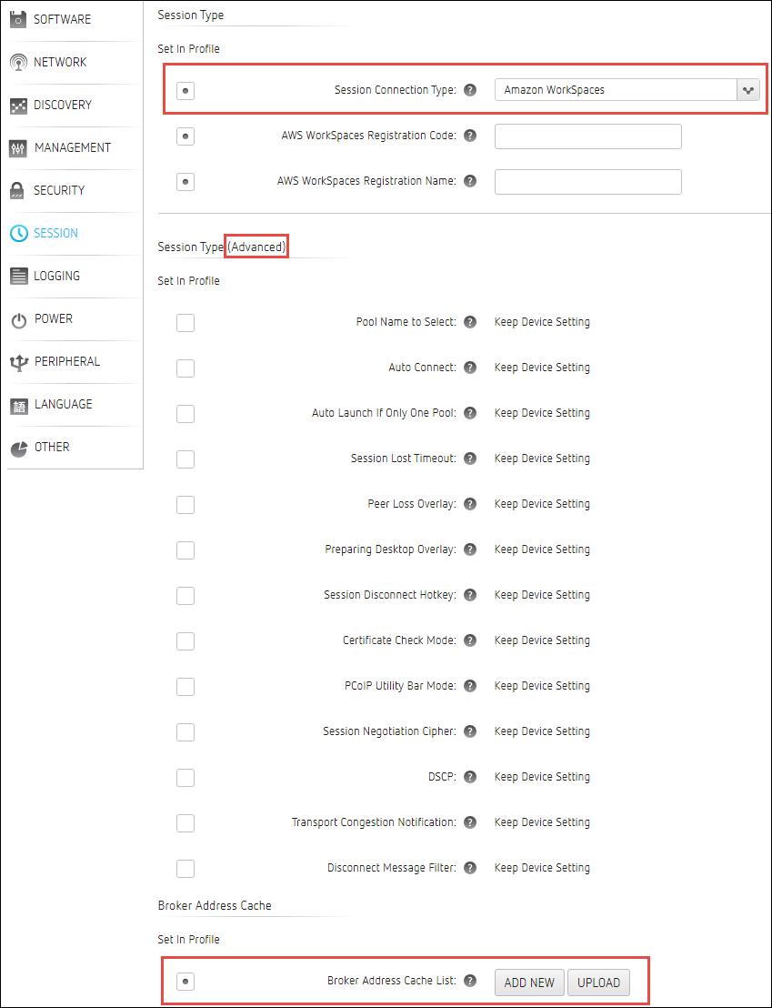 AWS Registration Codes Via Broker Server Cache