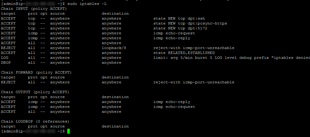 Iptables Rules