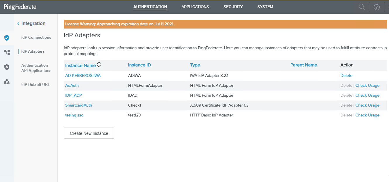 Instance for SPConnection