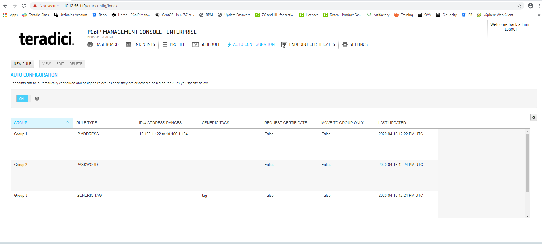 Auto Configuration Before