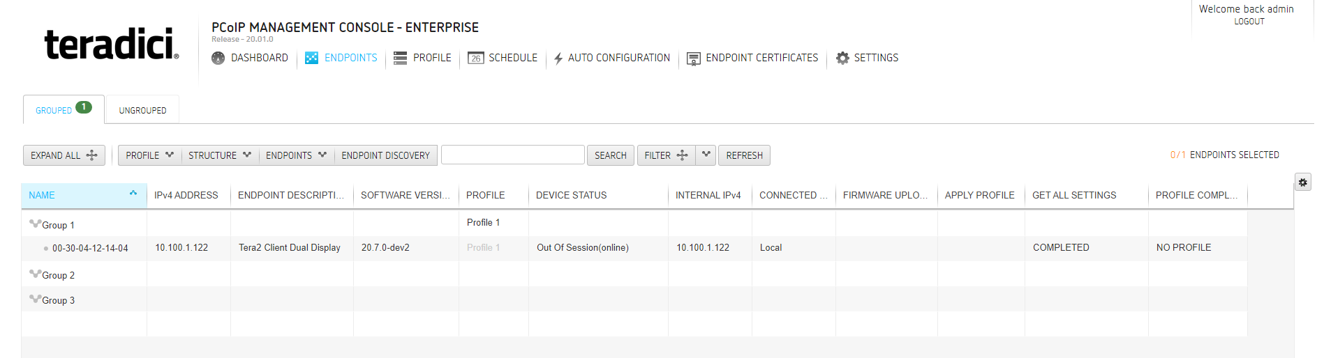 Endpoints Before