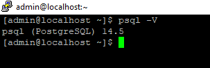 PostgreSQL Version Output