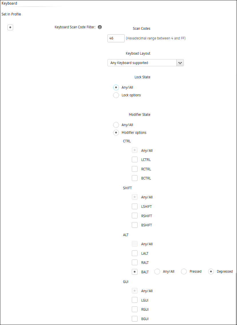 Keyboard Print Screen Key Rule