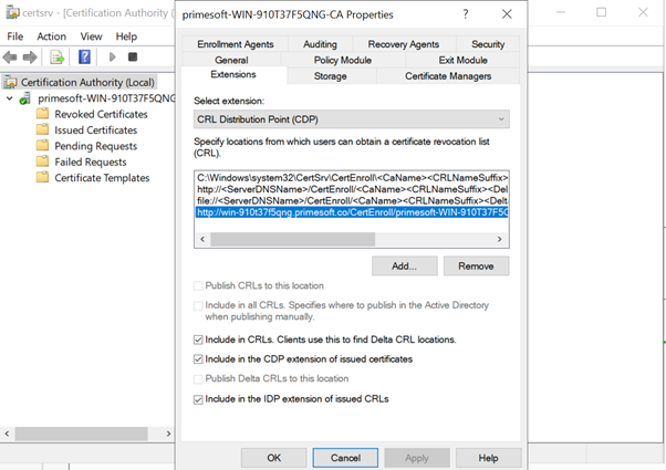 CA Domain Name Properties