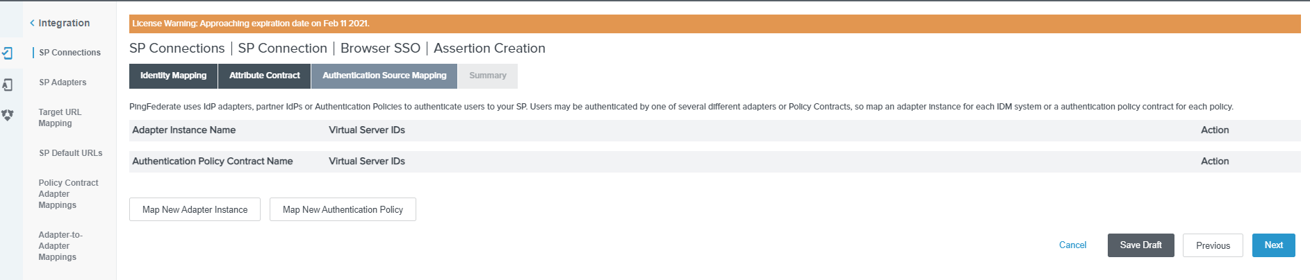 New Authentication Policy MFA Contract