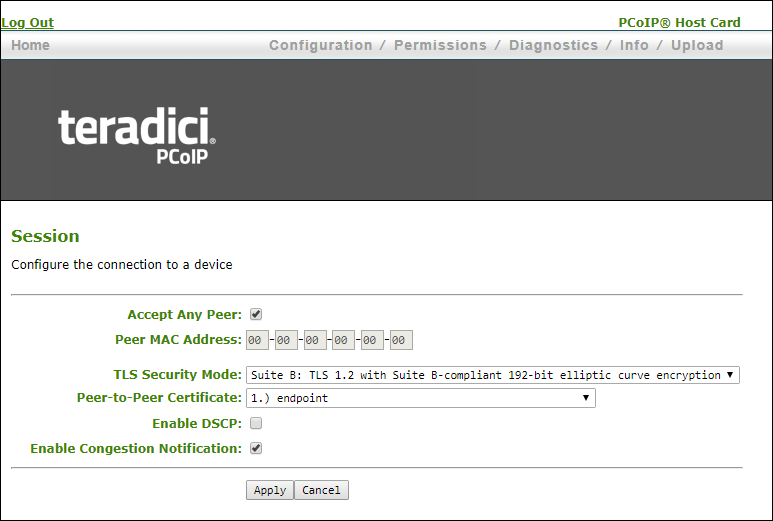 AWI Session Page