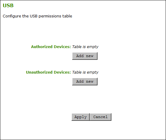 AWI USB Page