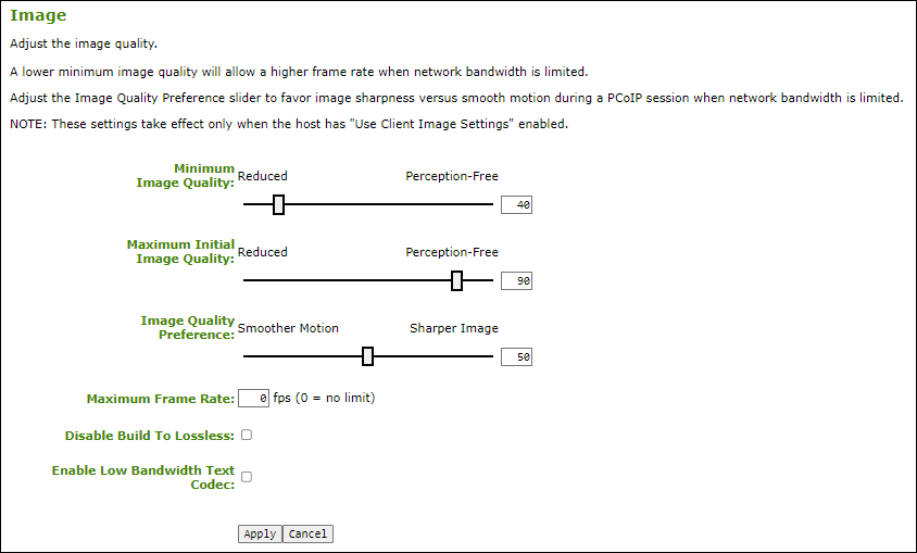 Image Quality Page Quad Model