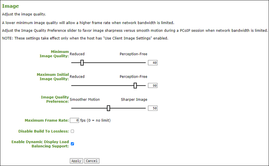 Image Quality Page Quad Model