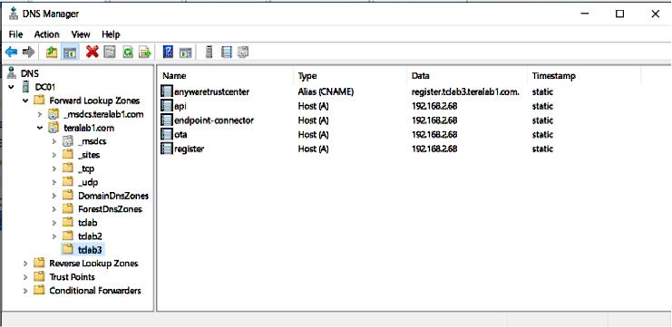 DNS Manager Example