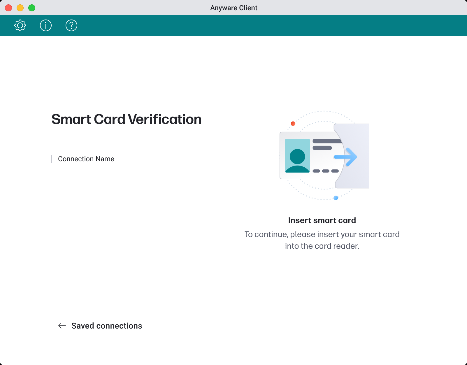 Insert Smart Card